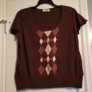 Light weight Short Sleeved Sweater Size18/20W